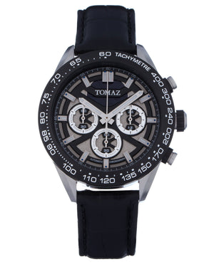 
                  
                    Load image into Gallery viewer, Tomaz Men&amp;#39;s Watch TW011 (Silver/Black) best men watch, automatic watch for men, Trending men watch, Luxury watch, Watches of Switzerland, automatic watch for men, jam tangan lelaki, jam tangan automatik, jam kronograf
                  
                