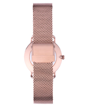 
                  
                    Load image into Gallery viewer, Tomaz Ladies Watch G1L-D2 (Rose Gold/Navy) Rosegold Mesh Strap
                  
                