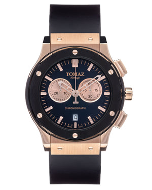 
                  
                    Load image into Gallery viewer, Tomaz Men&amp;#39;s Watch TQ008 (Navy/Black) best men watch, automatic watch for men, Trending men watch, Luxury watch, Watches of Switzerland, automatic watch for men, jam tangan lelaki, jam tangan automatik, jam kronograf
                  
                