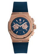 Tomaz TQ011-D1 Men’s Watch (RoseGold/Navy) best men watch, automatic watch for men, Trending men watch, Luxury watch, Watches of Switzerland, automatic watch for men, jam tangan lelaki, jam tangan automatik, jam kronograf