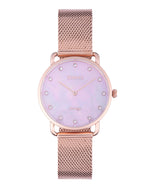 Tomaz Ladies Watch G1L-D3 (Rose Gold/Pink Marble) watches Malaysia, watches for women, watches online, Watches of Switzerland, Watches for sale online, simple watch, ladies watch, watch with Sapphire Crystal, Swarovski watch