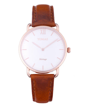 
                  
                    Load image into Gallery viewer, Tomaz Ladies Watch G1L-D6B (Rose Gold/White) watches Malaysia, watches for women, watches online, Watches of Switzerland, Watches for sale online, simple watch, ladies watch, watch with Sapphire Crystal, Swarovski watch
                  
                