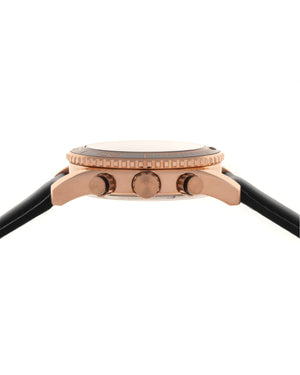 
                  
                    Load image into Gallery viewer, Tomaz Men&amp;#39;s Watch TW012-D9 (Rose Gold/Black) Black Leather Strap
                  
                