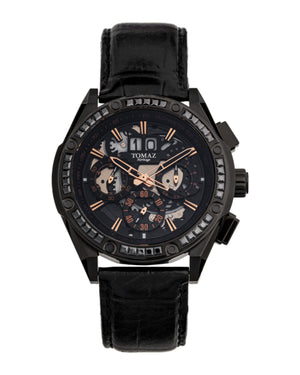 
                  
                    Load image into Gallery viewer, Tomaz Men&amp;#39;s Watch RAWR III with Swarovski (Black) -TW024A-D1 best men watch, automatic watch for men, Trending men watch, Luxury watch, Watches of Switzerland, automatic watch for men, jam tangan lelaki, jam tangan automatik, jam kronograf
                  
                