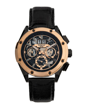 
                  
                    Load image into Gallery viewer, Tomaz Men&amp;#39;s Watch RAWR III (Black/Rosegold) best men watch, automatic watch for men, Trending men watch, Luxury watch, Watches of Switzerland, automatic watch for men, jam tangan lelaki, jam tangan automatik, jam kronograf
                  
                