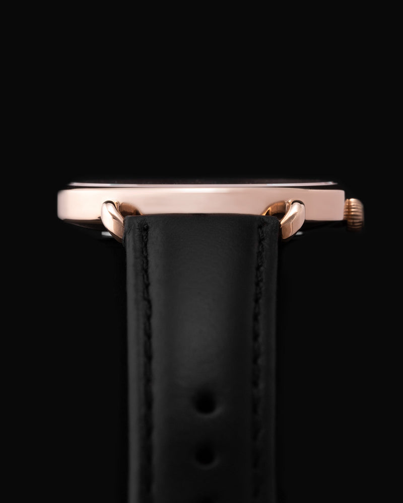 
                  
                    Load image into Gallery viewer, Tomaz Ladies Watch G1L-D3CL Stardust (Rose Gold/Red) Black Leather Strap
                  
                