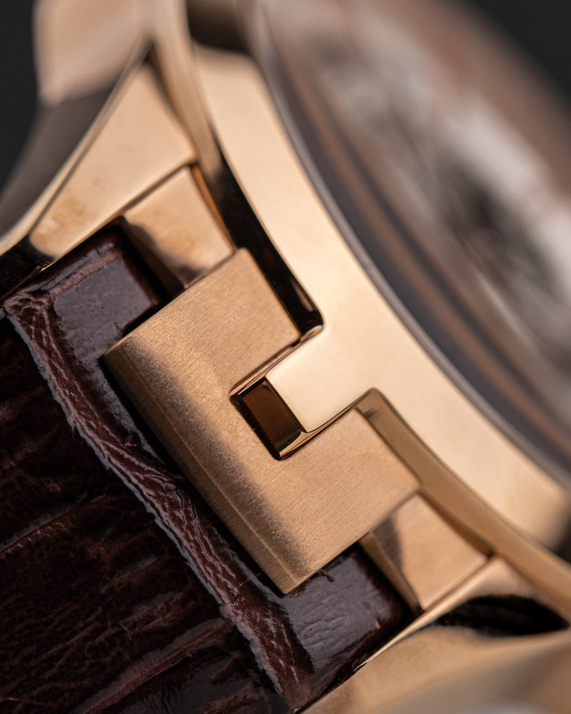 
                  
                    Load image into Gallery viewer, Tomaz Men&amp;#39;s Watch TW003-D2 (Rosegold/Black) Coffee Leather Strap
                  
                