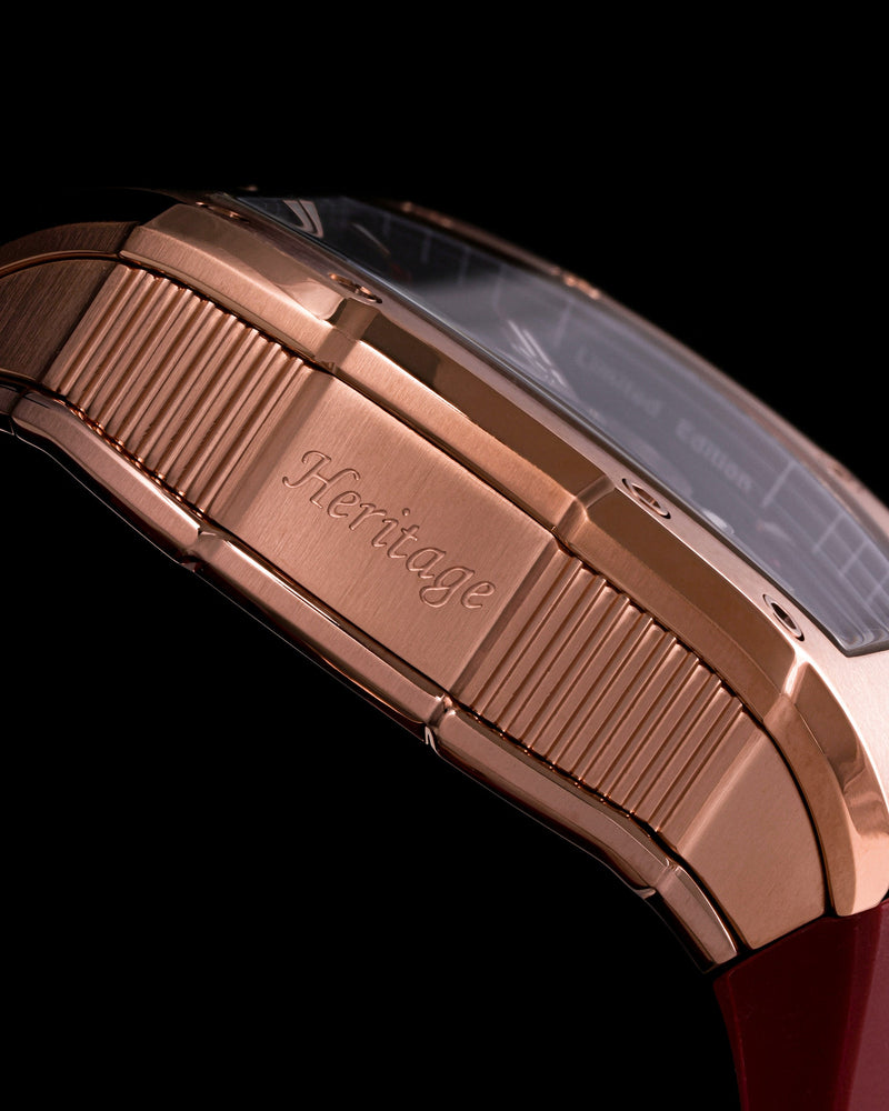 
                  
                    Load image into Gallery viewer, Colt M4 TW029A-D13 (Rosegold) Red Leather with Rubber Strap
                  
                