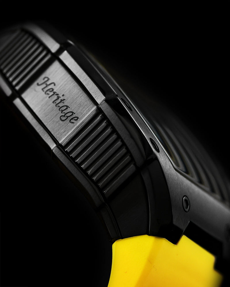 
                  
                    Load image into Gallery viewer, Colt M4 TW029A-D7 (Black/Yellow) Yellow Leather with Rubber Strap
                  
                