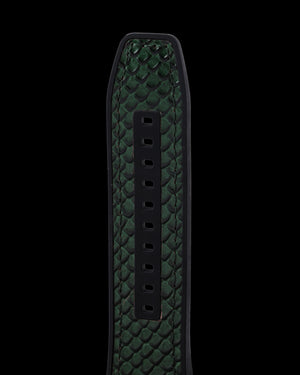 
                  
                    Load image into Gallery viewer, Xavier XL TW033-D15 (Rosegold/Green) with Green Swarovski (Green Leather Strap)
                  
                