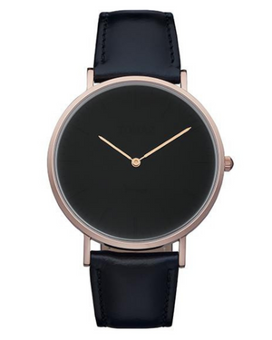 
                  
                    Load image into Gallery viewer, Tomaz Men&amp;#39;s Watch G2M-D (Rosegold/Black) Black Leather Strap
                  
                