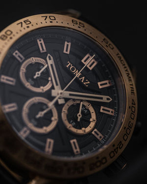 
                  
                    Load image into Gallery viewer, Tomaz Men&amp;#39;s Watch TW011 (Black/RoseGold) (1899706089568)
                  
                